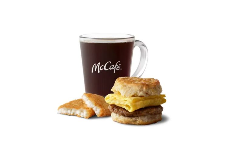 Sausage Biscuit with Egg Meal