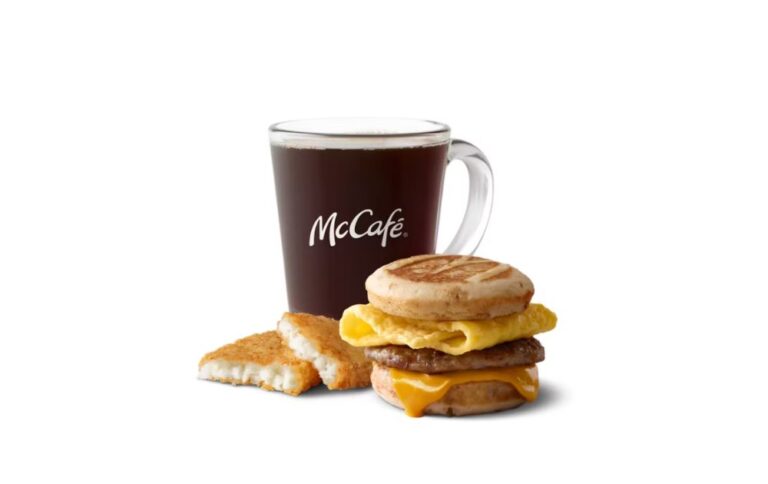Sausage Egg & Cheese McGriddles® Meal